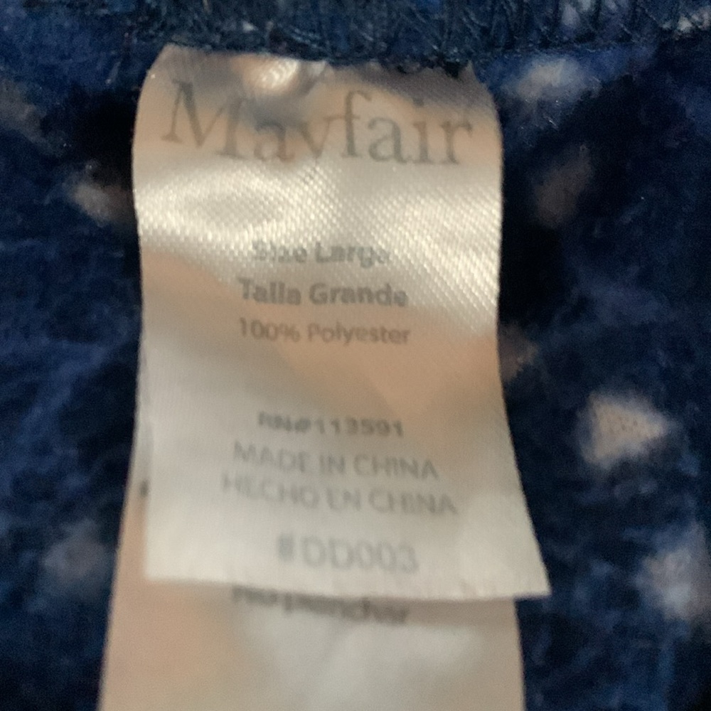 May Fair Fleece Pajama Bottom - Picture 2 of 4